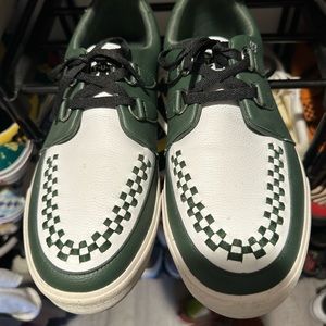 TUK sneaker, creepers, vegan leather US 13 upgraded laces no box